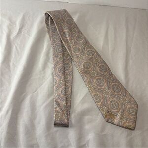 Charing Cross By Schreter Vintage Tie Italy Made in USA Geometric Design PREPPY